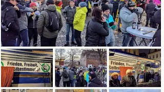 Montagsspaziergang #Zittau 07.02.2022  Elke war in der Stadt