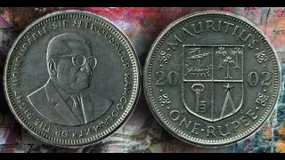 1 rupee of the Republic of Mauritius in 2002