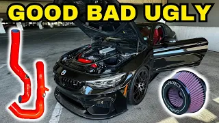 BMW M4 Project Gamma Intakes Exposed