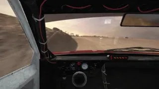 DiRT Rally Pikes Peak gravel Peugeot 405 T16 on board