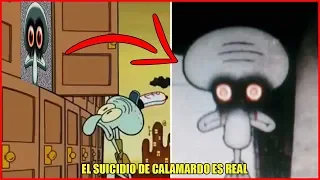 Creepypasta del Suicidio de Calamardo aparece en capitulo de Bob Esponja