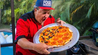How to make the Best Italian Pizza 🍕 on the Big Green Egg!