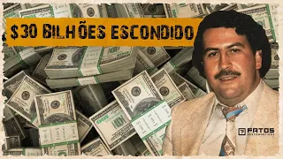 Pablo Escobar escondeu $30 bilhões e $18 milhões foram encontrados