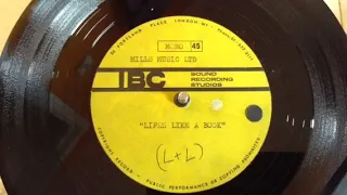 "Life's Like A Book" UK 1968 Unknown & Unreleased Great Demo Only Acetate, Psych Mod !!!