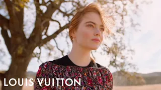 Emma Stone for the Spirit of Travel Campaign | LOUIS VUITTON