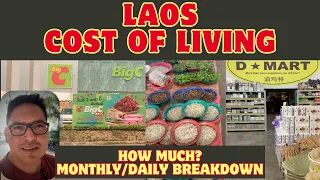 COST OF LIVING in LAOS | 2024 FULL Breakdown After Retired in LAOS for 1 Year