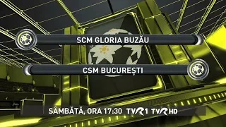 Handbal feminin:  SCM Gloria Buzău - CSM Bucureşti, în direct la TVR1