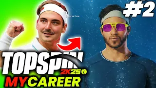 Let’s Play Top Spin 2K25 Career Mode | MyCareer #2 | NEW GEAR! | First Impressions