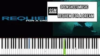 Requiem For a Dream | Synthesia | MIDI + SHEET MUSIC | HD