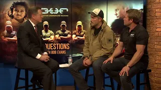 Actor Jim Caviezel and Tim Ballard of Operation Underground Railroad - 3 Questions with Bob Evans