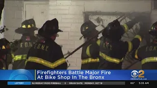 4 Firefighters Hurt In The Bronx