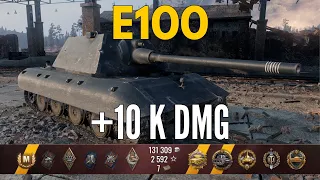 Pro Tips: Mastering E100 Gameplay +10K DMG - WORLD OF TANKS