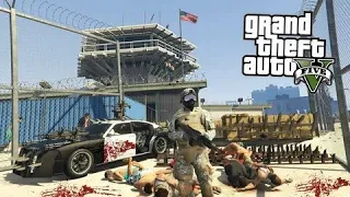 GAME - GTA 5 Barely arrived at the military base mayhem in 2022