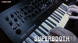 Korg Minilogue XD module: гибридный синтезатор (Superbooth19)