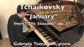 Tchaikovsky (1840-1893) - "January" from "The Seasons" Op. 37a - Чайковский Январь У камелька