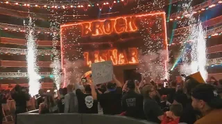 Brock Lesnar's Entrance LIVE (RAW - January 13, 2020 - Lexington, KY)