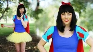 SNOW WHITE: DIY DISNEY PRINCESS COSTUME