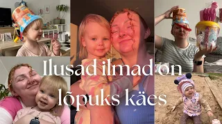 Ämmaka visiit; LIDL haul; leclerc käru; soojad ilmad mänguväljakul👩🏼‍⚕️☀️| VLOG