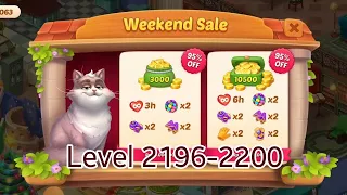 Weekend Sale ● Homescapes Level 2196-2200