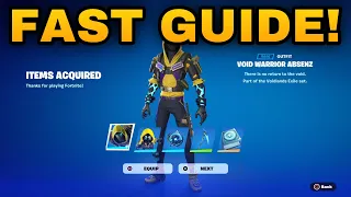 How To COMPLETE ALL VOID WARRIOR ABSENZ VOIDLANDS EXILE QUESTS CHALLENGES in Fortnite! (Pack Guide)
