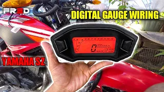 DIGITAL SPEEDOMETER WIRING AND CALIBRATION | LCD PANEL |DIGITAL GAUGE INSTALLATION |  Yamaha sz