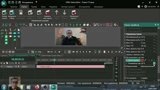 Блики из сердечек, кругов, звездочек / Как добавить в видео / VSDC Free Video Editor