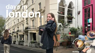 days in london 💌 | thrifting, eating out & exploring the city (vlog)