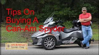 Tips on How to Buy a Used Can-Am Spyder