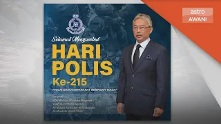 Hari Polis ke-215 | Agong zahir ucapan selamat menyambut Hari Polis