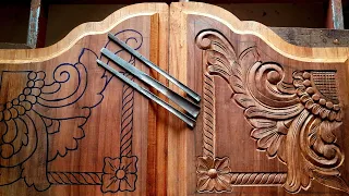 |Palang carving work|wood working| UP wood art|wood carving design carving design|