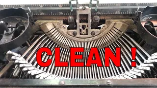 Royal Manual Typewriter Clean Type Flush Segment, Ribbon Lift & Shift Lock