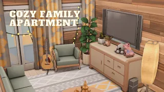 Семейная квартира 👪 | Строительство в The Sims 4 | SpeedBuild | Скачать NOCC | The Sims 4 [Симс 4]