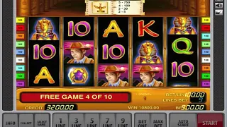 Book Of Ra Slot Machine - Free Spin Bonus And Big Win