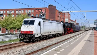 NIAG 186 142 + SSN 01 1075 met waterwagon te Houten Castellum 12 augustus 2022