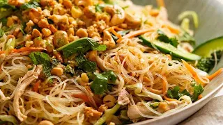 Glass Noodle Chicken Salad