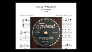 Jimmy Nolen // Strollin' With Nolen (master and alternate takes) // Note-for-note