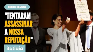 MICHELLE BOLSONARO RECEBE TÍTULO DE CIDADÃ DE SÃO PAULO, CONTRARIANDO DECISÃO DO TJ