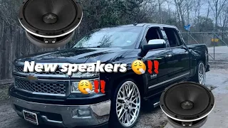 ‼️‼️Installing Door Speakers On My 2014 Chevy ‼️‼️