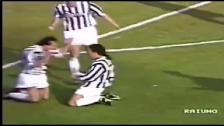 Roberto Baggio (Juventus) - 12/01/1992 - Cagliari 1x1 Juventus - 1 gol