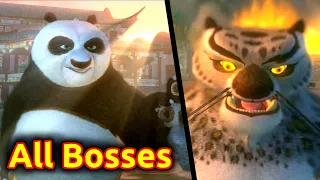 Kung Fu Panda - All Bosses (PS3, PS2, Xbox 360, Wii, Windows PC, macOS)
