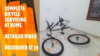 Bicycle Service at Home | Rockrider ST20 | DIY