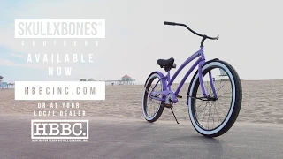 BEST WOMENS BEACH CRUISER - HBBC SkullxBones®