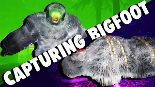 TRAPPING BIGFOOT and CAPTURING HIM! - Let's Play Finding Bigfoot Gameplay
