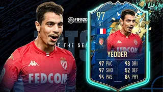 FIFA 20: BEN YEDDER 97 TOTSSF PLAYER REVIEW I FIFA 20 ULTIMATE TEAM