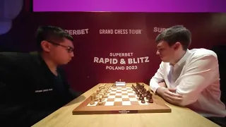 Wesley So vs Jan-Krzysztof Duda || Superbet Blitz 2023 - R6