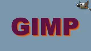 Easy 3D Text Effect in Gimp
