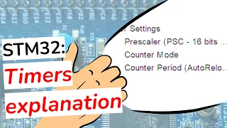 STM32 || Configure Timer || Timer Prescaler, Counter period, Counter mode