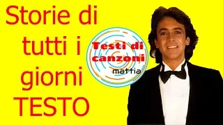 Riccardo Fogli-Storie di tutti i giorni (testo in italiano) SANREMO 1982