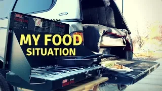 How I Cook/What I Eat Living In My Pickup