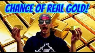 Will I Find Real Gold?! goldDIGGER Mining Kit ⛏ Chance Of Finding Real Gold!